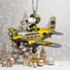 Inter Milan Snoopy Aviator Airplane Ornament Inter Milan Snoopy Aviator Airplane Ornament