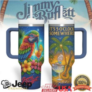 Jimmy Buffett's It's 5 O'Clock Somewhere Tropical Tumbler