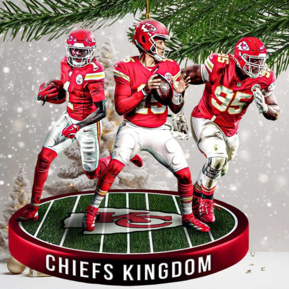 Kansas City Chiefs Chiefs Kingdom Christmas Ornament Kansas City Chiefs Chiefs Kingdom Christmas Ornament