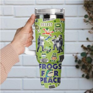 Keep Portland Weird & Woke Frog Tumbler
