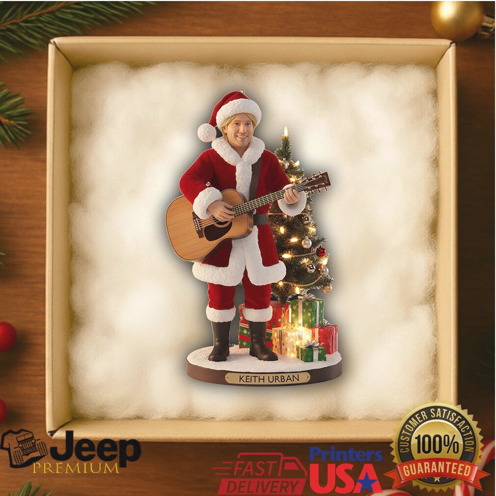 Keith Urban Santa Takes Requests Ornament Keith Urban Santa Takes Requests Ornament