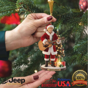 Keith Urban Santa Takes Requests Ornament