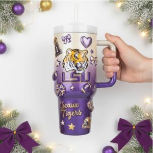 LSU Tigers 40oz. Stainless Steel Tumbler