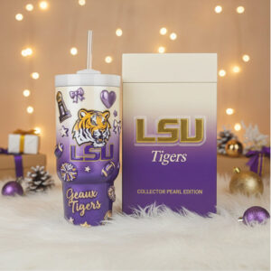 LSU Tigers 40oz. Stainless Steel Tumbler
