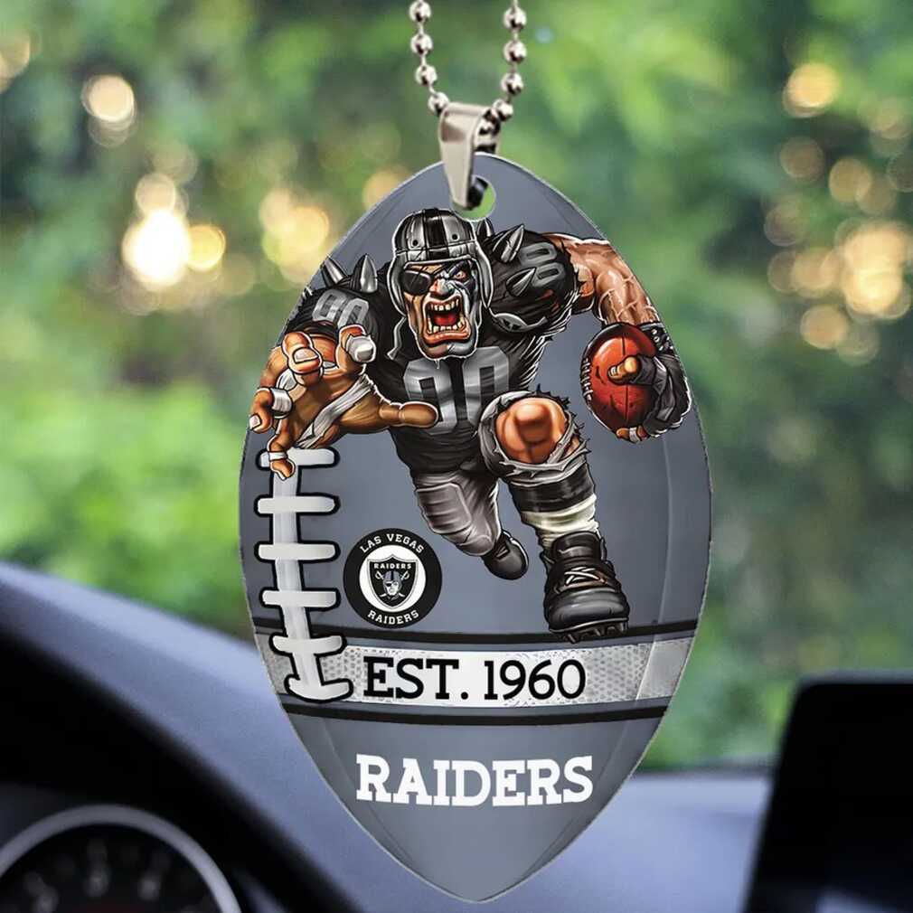 Las Vegas Raiders Football Player Car Ornament Las Vegas Raiders Football Player Car Ornament