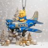 Los Angeles Chargers NFL Disney Donald Duck Aircraft Ornament Los Angeles Chargers NFL Disney Donald Duck Aircraft Ornament