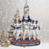Los Angeles Dodgers FOCO 2020 World Series Champions Glass Ball Ornament Los Angeles Dodgers FOCO 2020 World Series Champions Glass Ball Ornament
