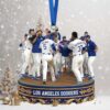 Los Angeles Dodgers 2025 World Series Champions Ornament Los Angeles Dodgers 2025 World Series Champions Ornament