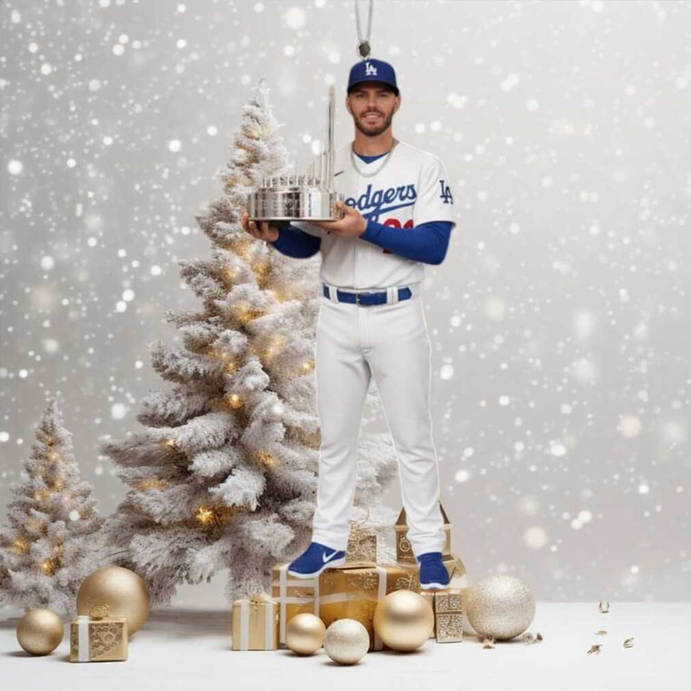 Los Angeles Dodgers Player 2020 World Series Champions Ornament Los Angeles Dodgers Player 2020 World Series Champions Ornament