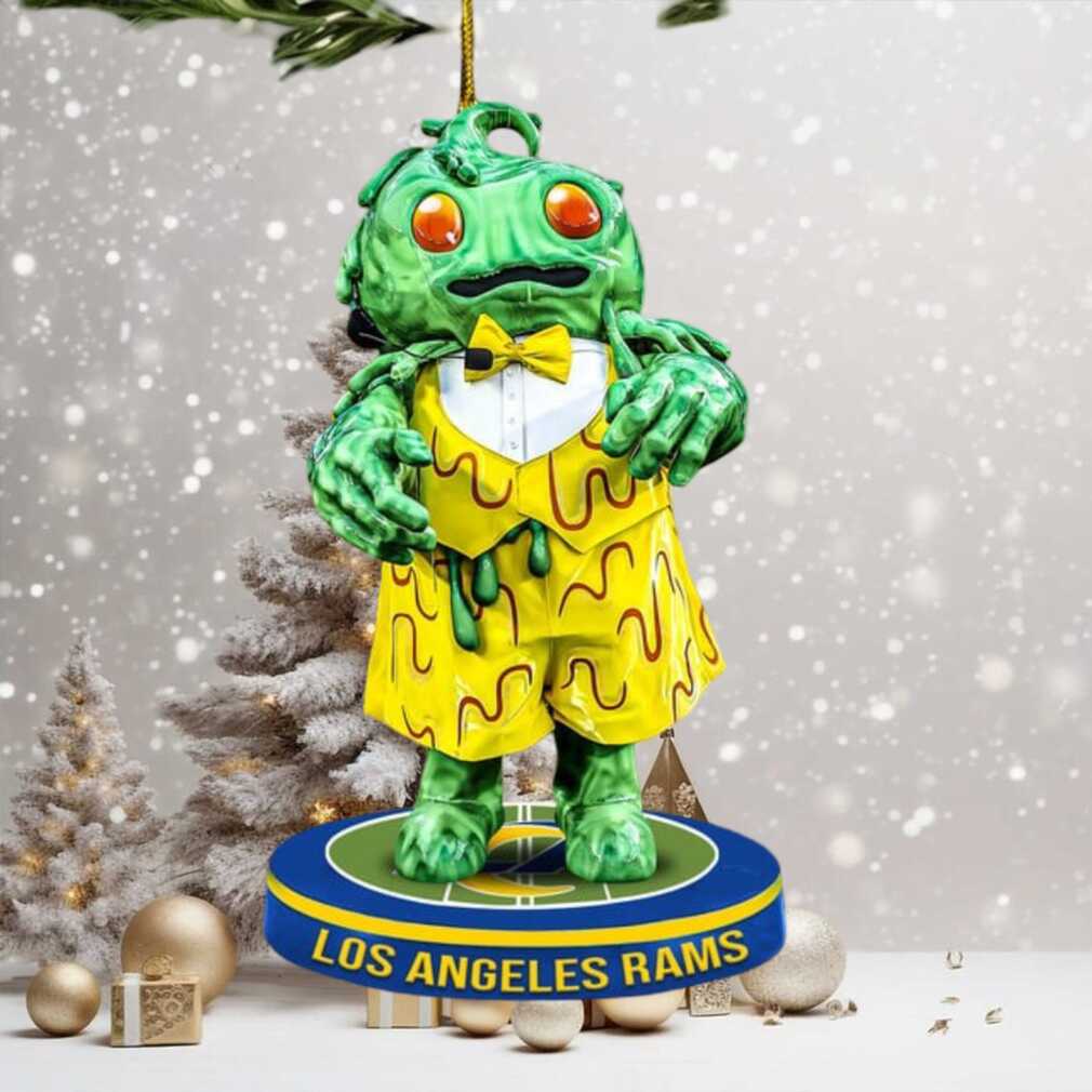 Los Angeles Rams Slime Mascot Ornament Los Angeles Rams Slime Mascot Ornament