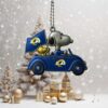 Los Angeles Rams NFL Disney Donald Duck Aircraft Ornament Los Angeles Rams NFL Disney Donald Duck Aircraft Ornament
