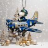Los Angeles Rams Snoopy and Woodstock Car Hanging Ornament Los Angeles Rams Snoopy and Woodstock Car Hanging Ornament