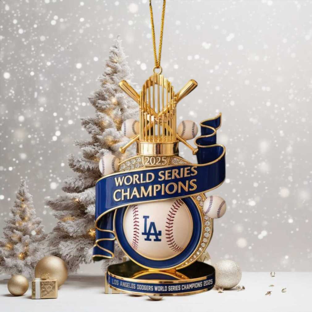 MLB Los Angeles Dodgers™ World Series Champions 2025 Ornament MLB Los Angeles Dodgers™ World Series Champions 2025 Ornament