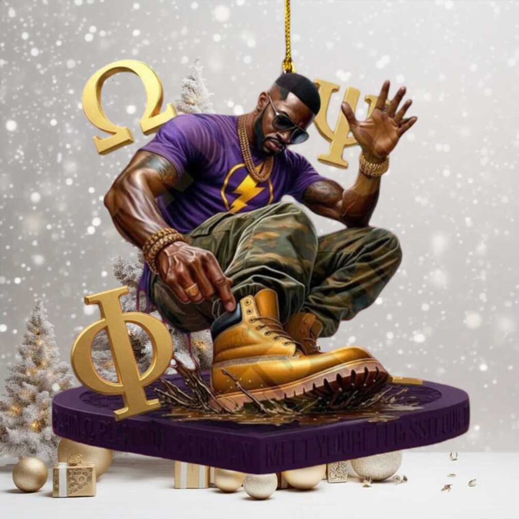 Massively OWT Omega Psi Phi Christmas Ornament Massively OWT Omega Psi Phi Christmas Ornament