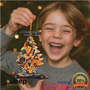 McLaren Formula 1 Team Christmas Tree Ornament
