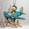 Miami Hurricanes Snoopy Aviator Airplane Ornament Miami Hurricanes Snoopy Aviator Airplane Ornament