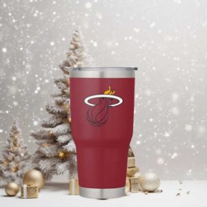 Miami Heat Official Logo Stainless Steel Tumbler