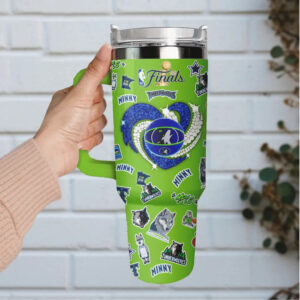 Minnesota Timberwolves NBA Finals Limited Edition Green Tumbler