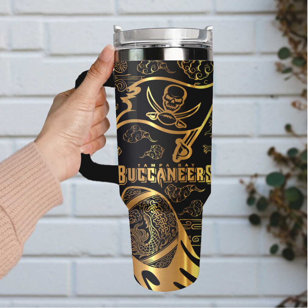 Mistmerch Tampa Bay Buccaneers Custom Stanley Quencher 40oz Stainless Steel Tumbler With Handle Mistmerch Tampa Bay Buccaneers Custom Stanley Quencher 40oz Stainless Steel Tumbler With Handle