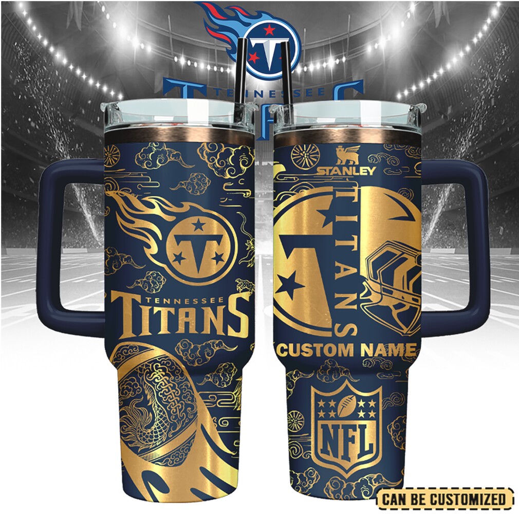 Mistmerch Tennessee Titans Custom Stanley Quencher 40oz Stainless Steel Tumbler With Handle Mistmerch Tennessee Titans Custom Stanley Quencher 40oz Stainless Steel Tumbler With Handle