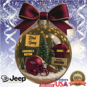 NFL Arizona Cardinals Personalized Ornament