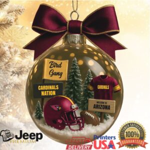 NFL Arizona Cardinals Personalized Ornament