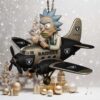 Green Bay Packers Rick Sanchez Aircraft Christmas Decor Green Bay Packers Rick Sanchez Aircraft Christmas Decor