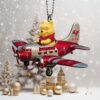 NFL Washington Commanders Winnie the Pooh Airplane Ornament NFL Washington Commanders Winnie the Pooh Airplane Ornament