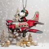 Nerazzurri Pisa SC Snoopy Aviator Airplane Ornament Nerazzurri Pisa SC Snoopy Aviator Airplane Ornament