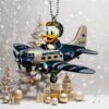 Nerazzurri Pisa SC Snoopy Aviator Airplane Ornament Nerazzurri Pisa SC Snoopy Aviator Airplane Ornament