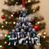 Philadelphia Eagles vs. Dallas Cowboys Action Scene Ornament Philadelphia Eagles vs. Dallas Cowboys Action Scene Ornament