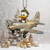 New England Patriots NFL Disney Donald Duck Aircraft Ornament New England Patriots NFL Disney Donald Duck Aircraft Ornament