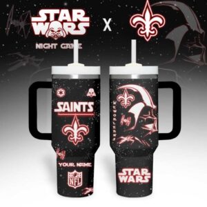New Orleans Saints NFL x Star Wars Tumbler With Handle