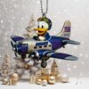 New York Jets NFL Disney Donald Duck Aircraft Ornament New York Jets NFL Disney Donald Duck Aircraft Ornament