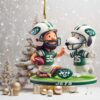San Francisco 49ers NFL Jesus & Snoopy Christmas Ornament San Francisco 49ers NFL Jesus & Snoopy Christmas Ornament