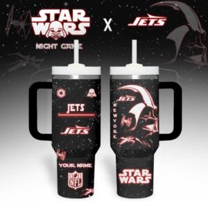 New York Jets NFL x Star Wars Tumbler With Handle