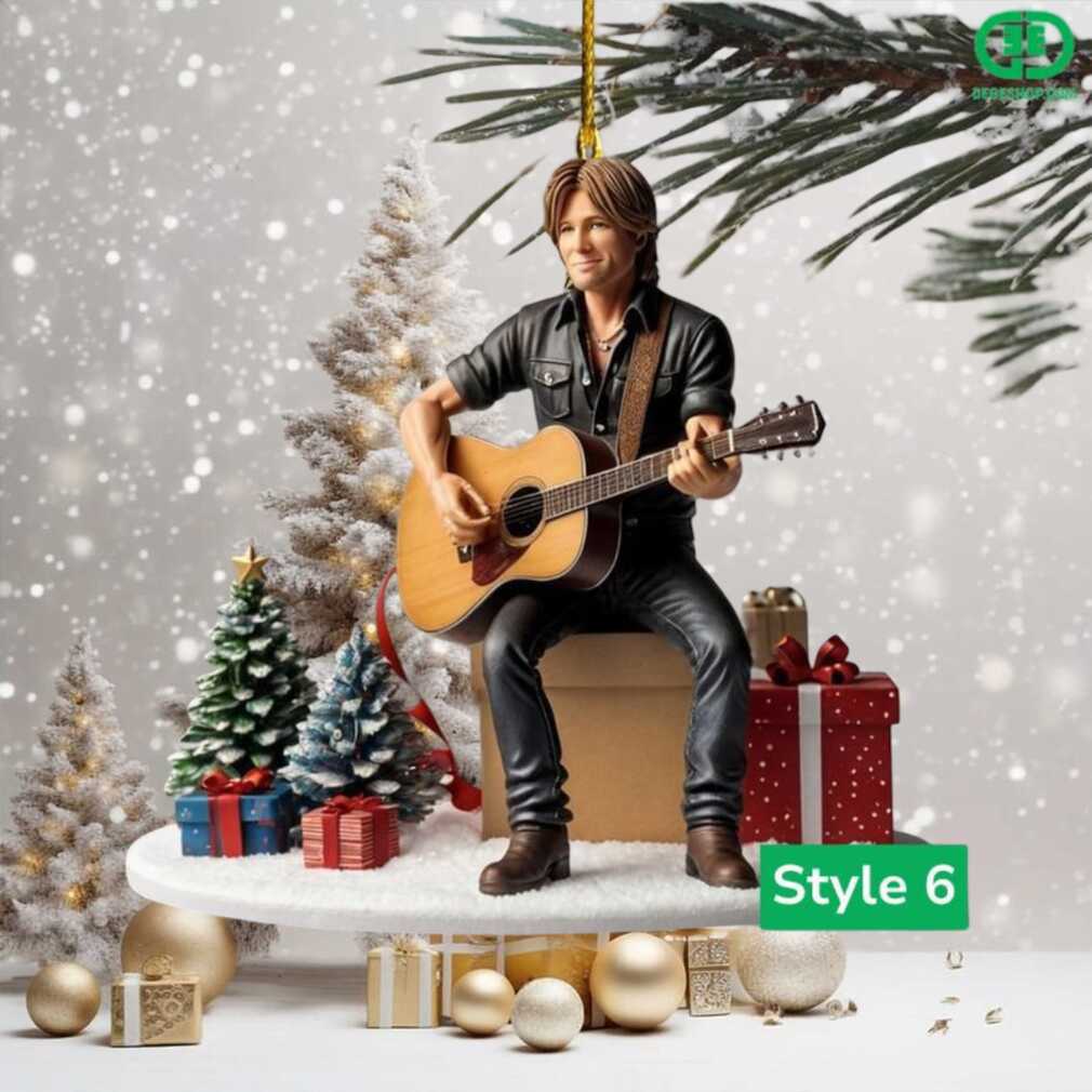 Nirvana Kurt Cobain Holiday Christmas Tree Ornament Nirvana Kurt Cobain Holiday Christmas Tree Ornament