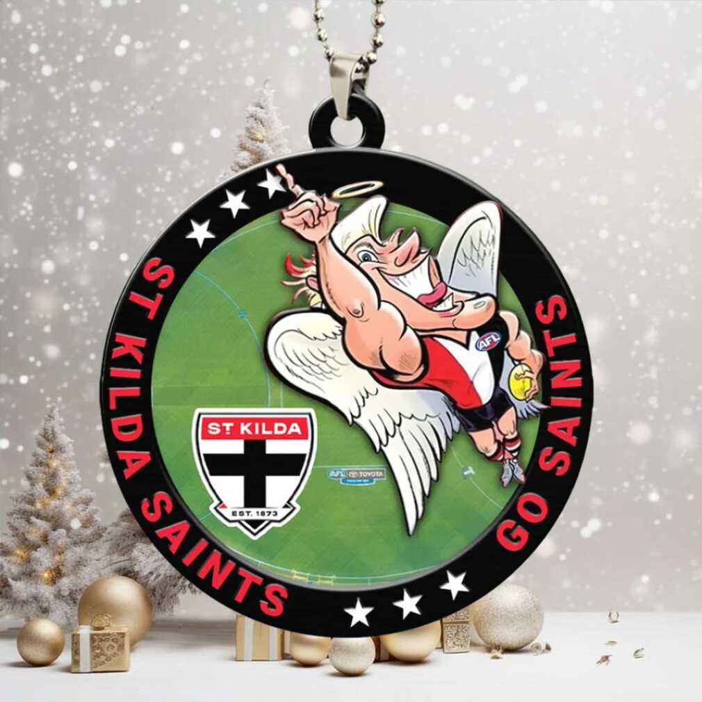 Official AFL St Kilda Saints Mascot Car Ornament Official AFL St Kilda Saints Mascot Car Ornament