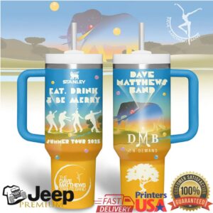 Official Dave Matthews Band 2025 Summer Tour Stanley Tumbler