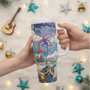 Official Dave Matthews Band Guitar Graphic Tumbler Music Merch Gift Idea