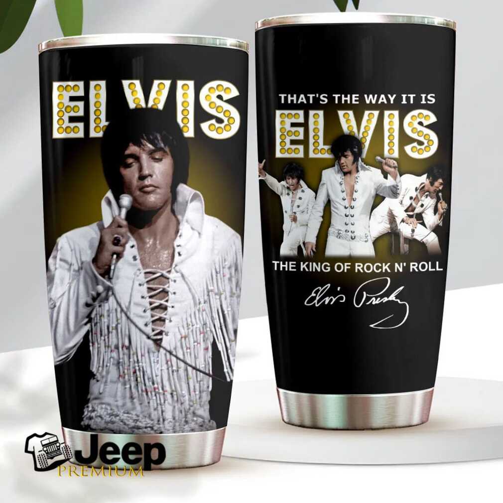 Official Elvis Presley That’s The Way It Is Vacuum Insulated Tumbler Official Elvis Presley That’s The Way It Is Vacuum Insulated Tumbler