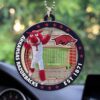 Washington Commanders Custom Acrylic Car Ornament Washington Commanders Custom Acrylic Car Ornament