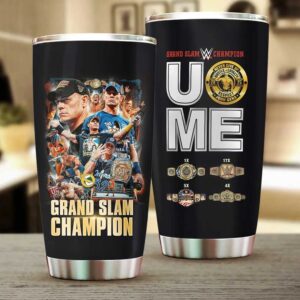 Official WWE John Cena Grand Slam Champion 40oz. Tumbler