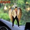Commemorative Elvis 90th Birthday Stage Ornament Commemorative Elvis 90th Birthday Stage Ornament
