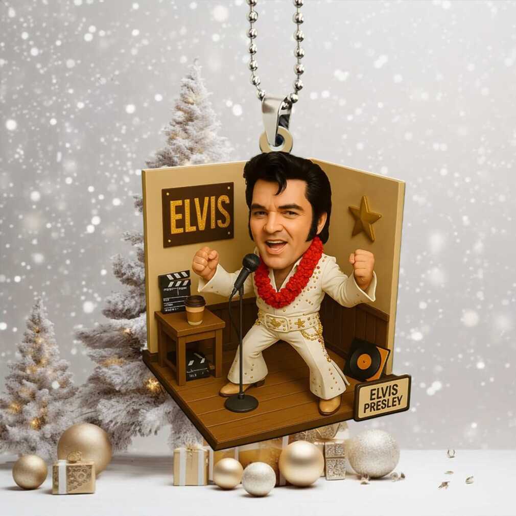 Officially Licensed Elvis Presley Jumpsuit Ornament Officially Licensed Elvis Presley Jumpsuit Ornament
