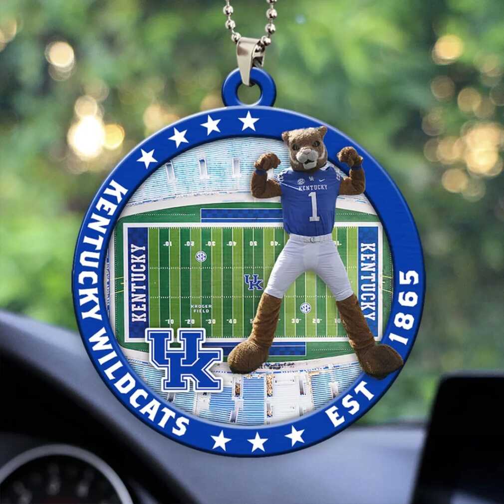 Officially Licensed NCAA Kentucky Wildcats Football Ornament