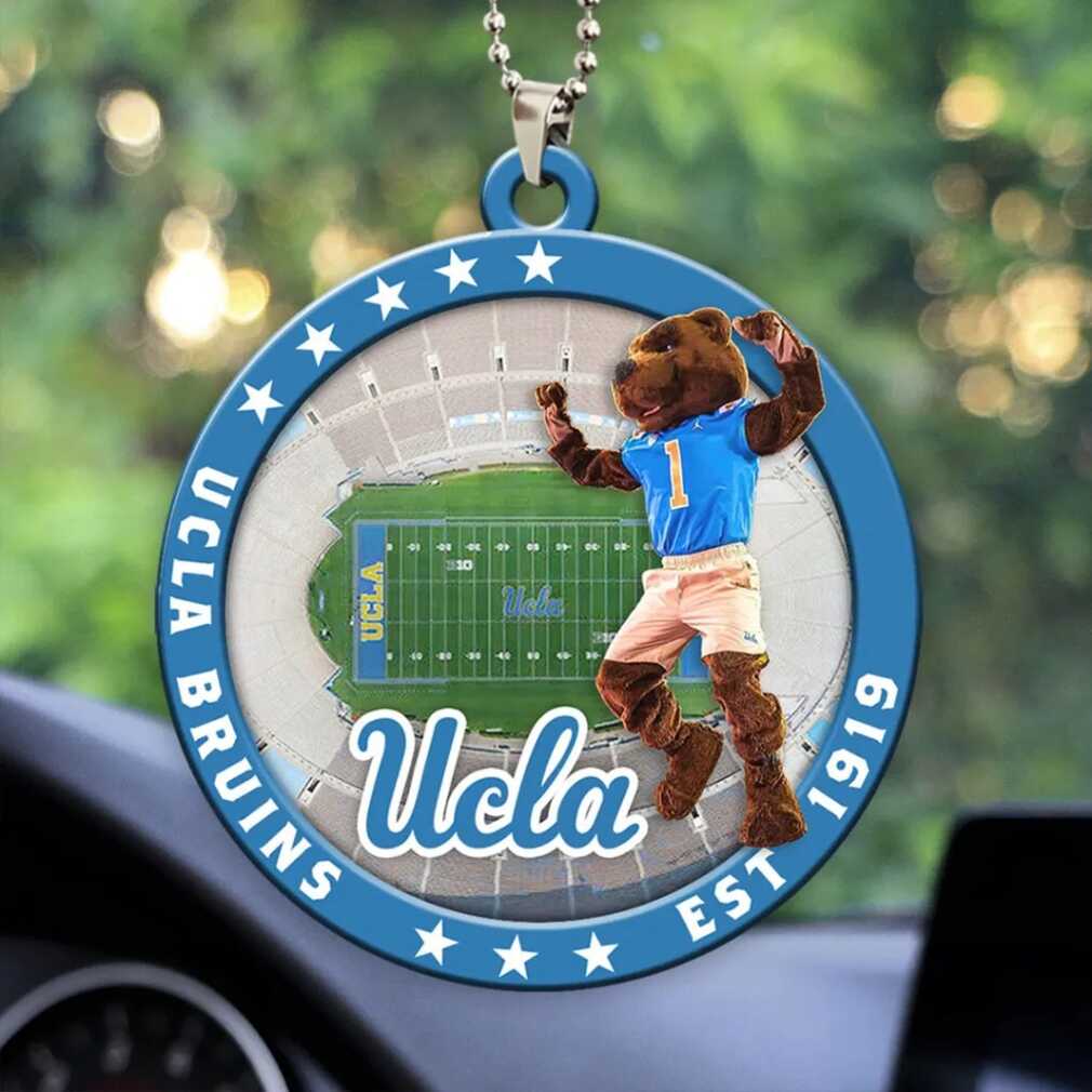 Officially Licensed NCAA UCLA Bruins Mascot Christmas Ornament Officially Licensed NCAA UCLA Bruins Mascot Christmas Ornament
