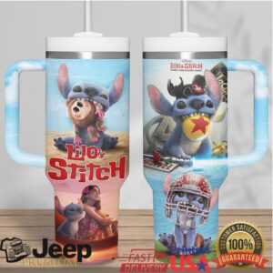 Ohana Means Family Lilo & Stitch Insulated Travel Tumbler