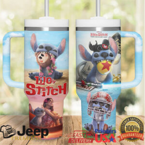 Ohana Means Family Lilo & Stitch Insulated Travel Tumbler