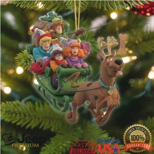 Ohio State Buckeyes Santa Mascot Christmas Ornamen